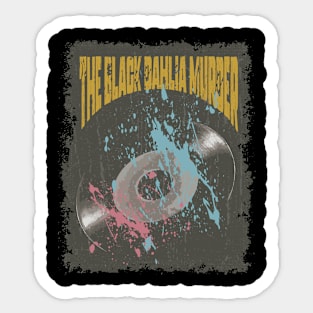 The Black Dahlia Murder Vintage Vynil Sticker